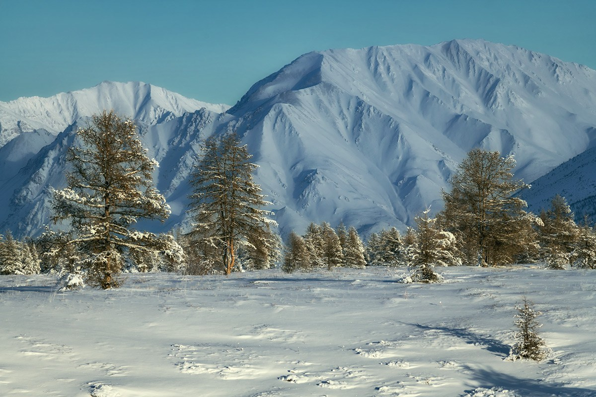 Горы Черского и Момский хребет. Якутия. Зимник Арктика. (1). PhotoGeographic Фототуры по России