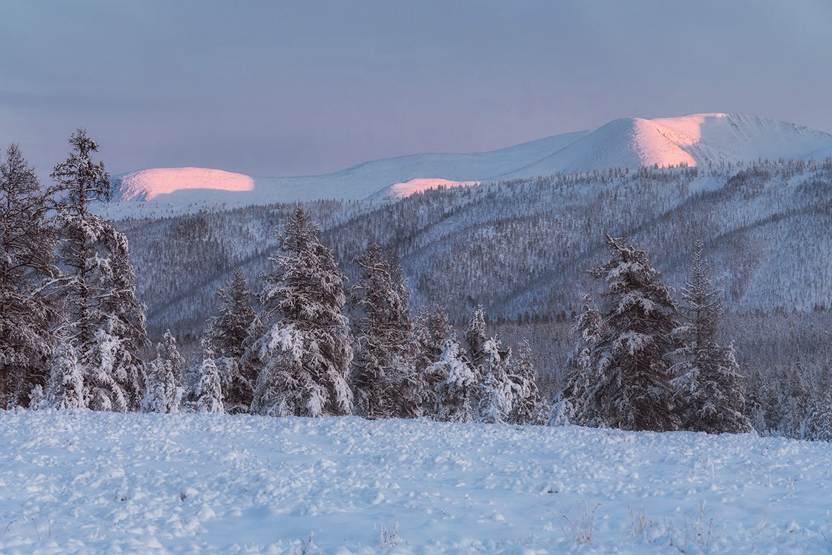 Горы Черского и Момский хребет. Якутия. Зимник Арктика. (1). PhotoGeographic Фототуры по России