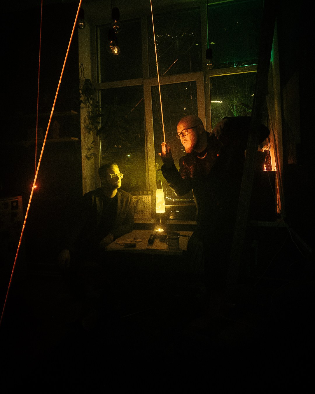 Bagno turco. Fotografo a Mosca con un’atmosfera notturna di foto