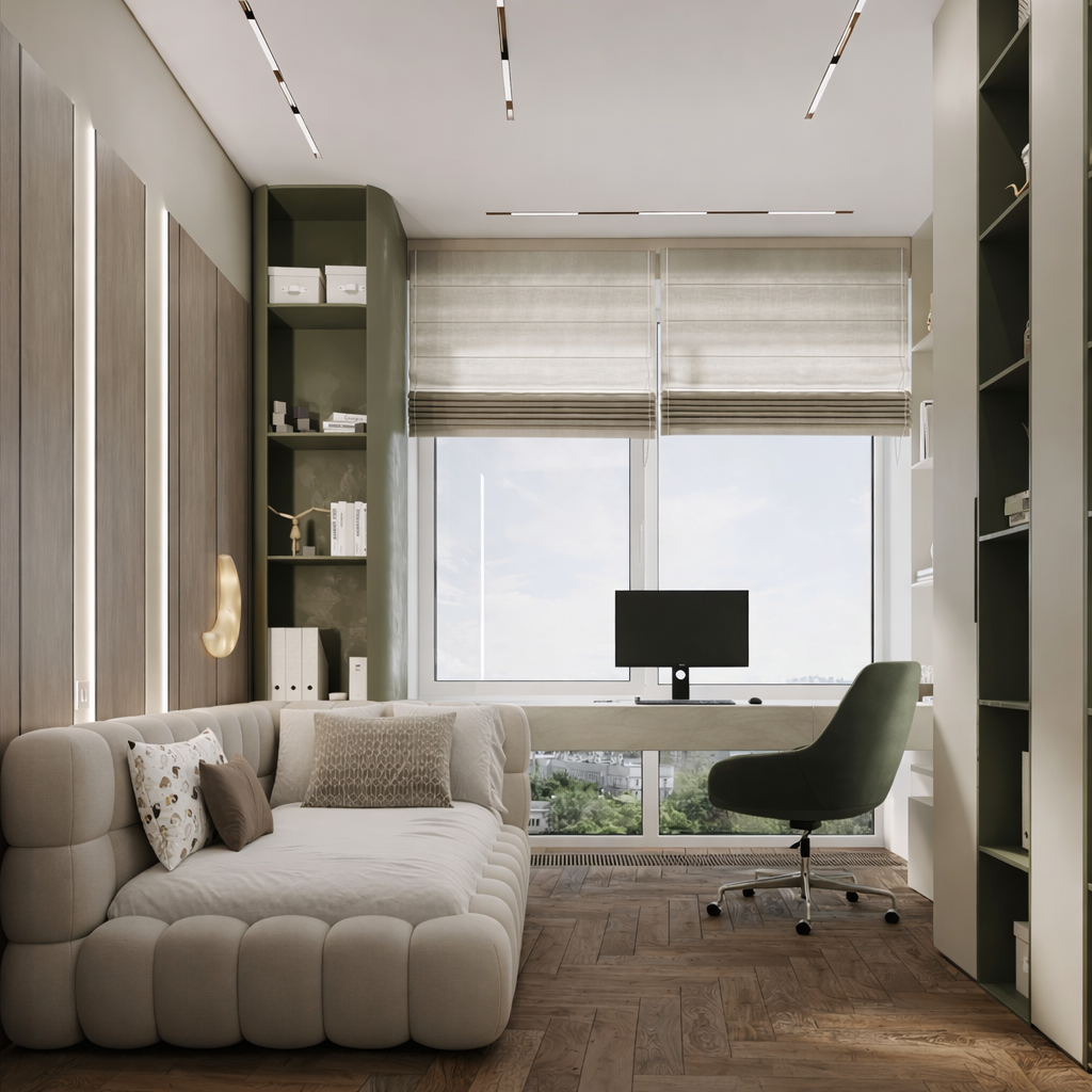 Проект: ЖК ILOVE | История оливкового цвета