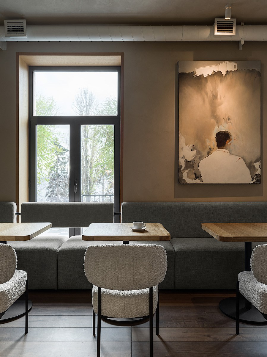 EMBER Cafe in Saratov Russia designed by QUADRUM STUDIO
