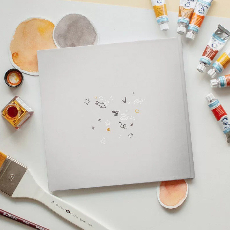 Дизайн «Жирафики» 20*20. Фабрика выпускных альбомов