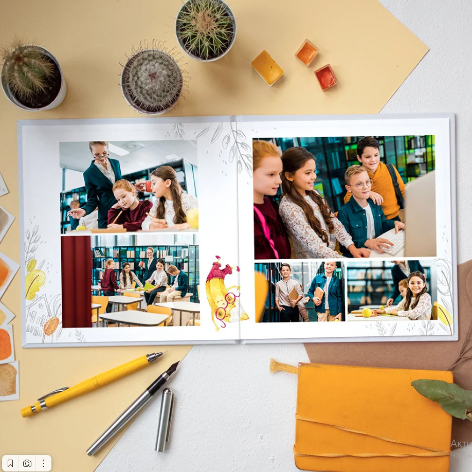 Дизайн «Карандаши». Фабрика выпускных альбомов