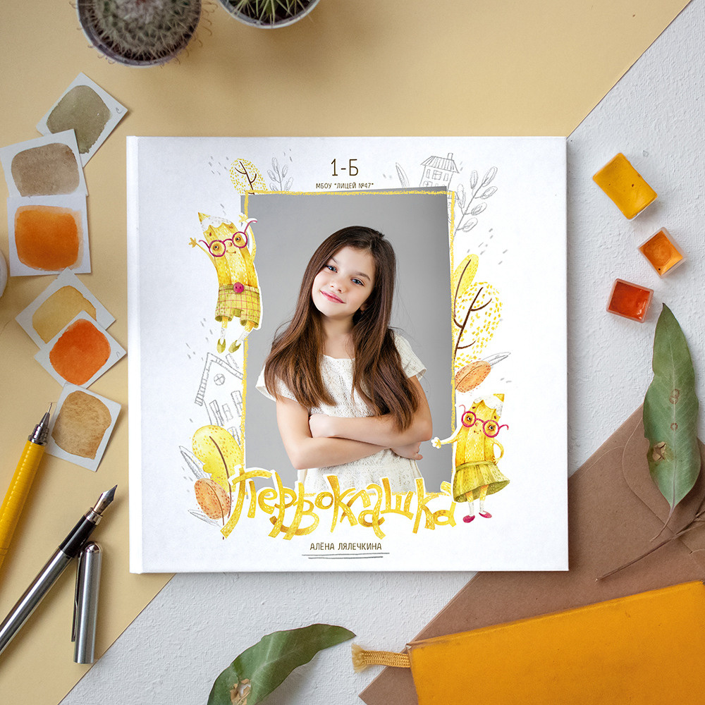 Дизайн «Карандаши». Фабрика выпускных альбомов