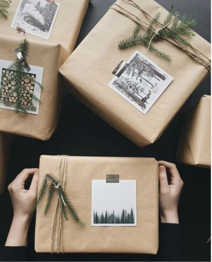 Креативные идей из pinterest. Идея как украсить интерьер на Новый год. Идея упаковки подарков родным, коллегам, любимым