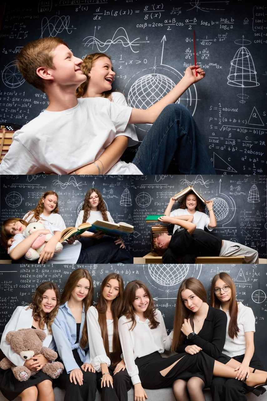 Базовый Сызрань 1700. Школьный фотограф, выпускные альбомы