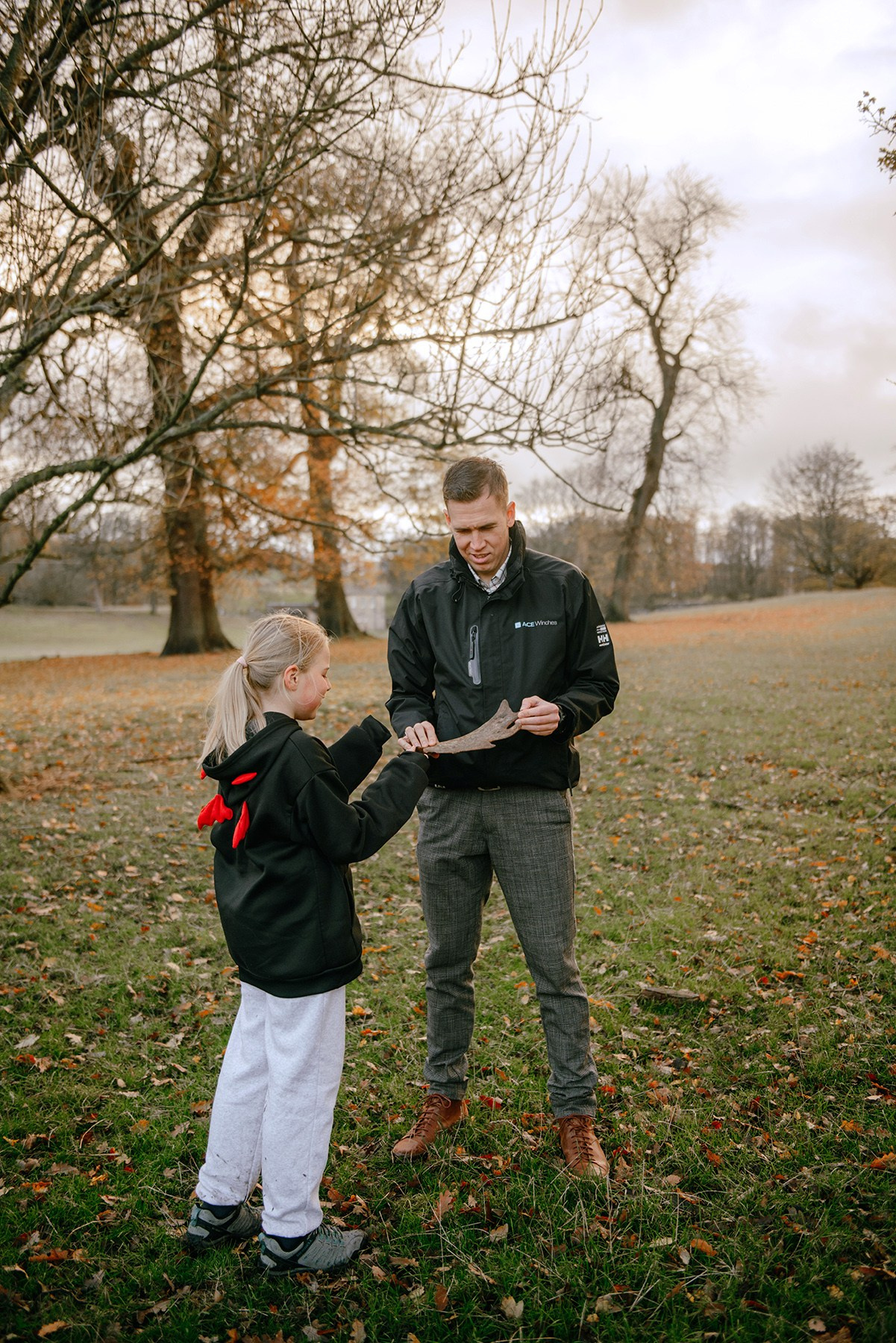 family photo shoot in Scotland in autumn