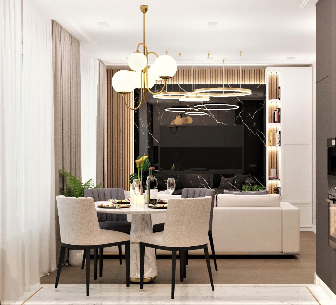 Проект 3 ЖК «Западный порт». Artstudio17 Дизайн-студия Ирины Чабан в Москве