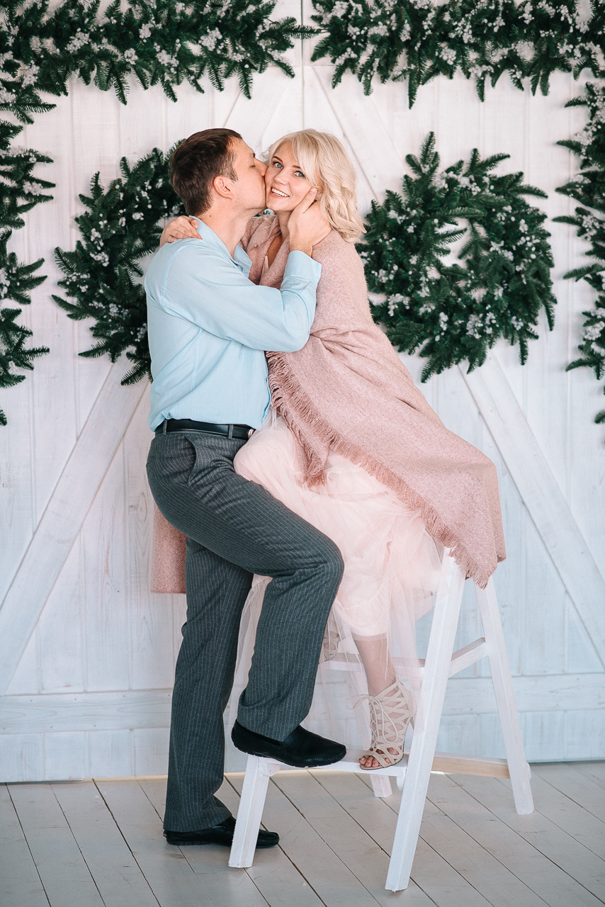 Семейная новогодняя фотосессия. Фотограф Валерия Голубева (Миронова)