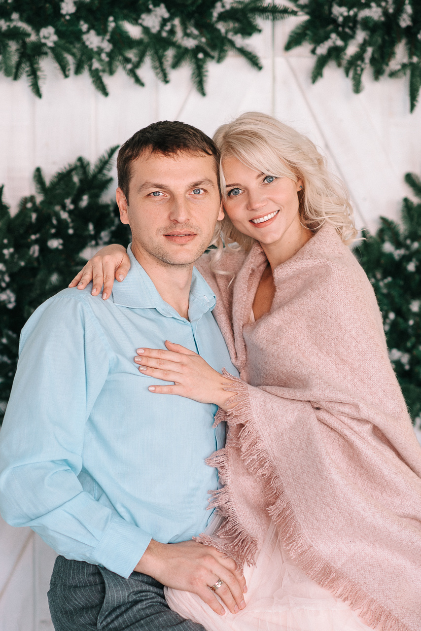 Семейная новогодняя фотосессия. Фотограф Валерия Голубева (Миронова)