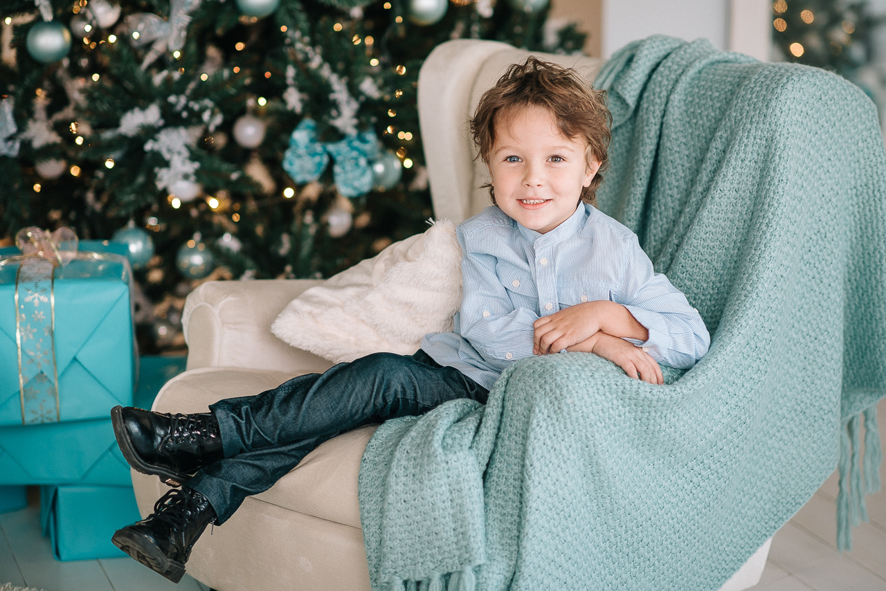Семейная новогодняя фотосессия. Фотограф Валерия Голубева (Миронова)
