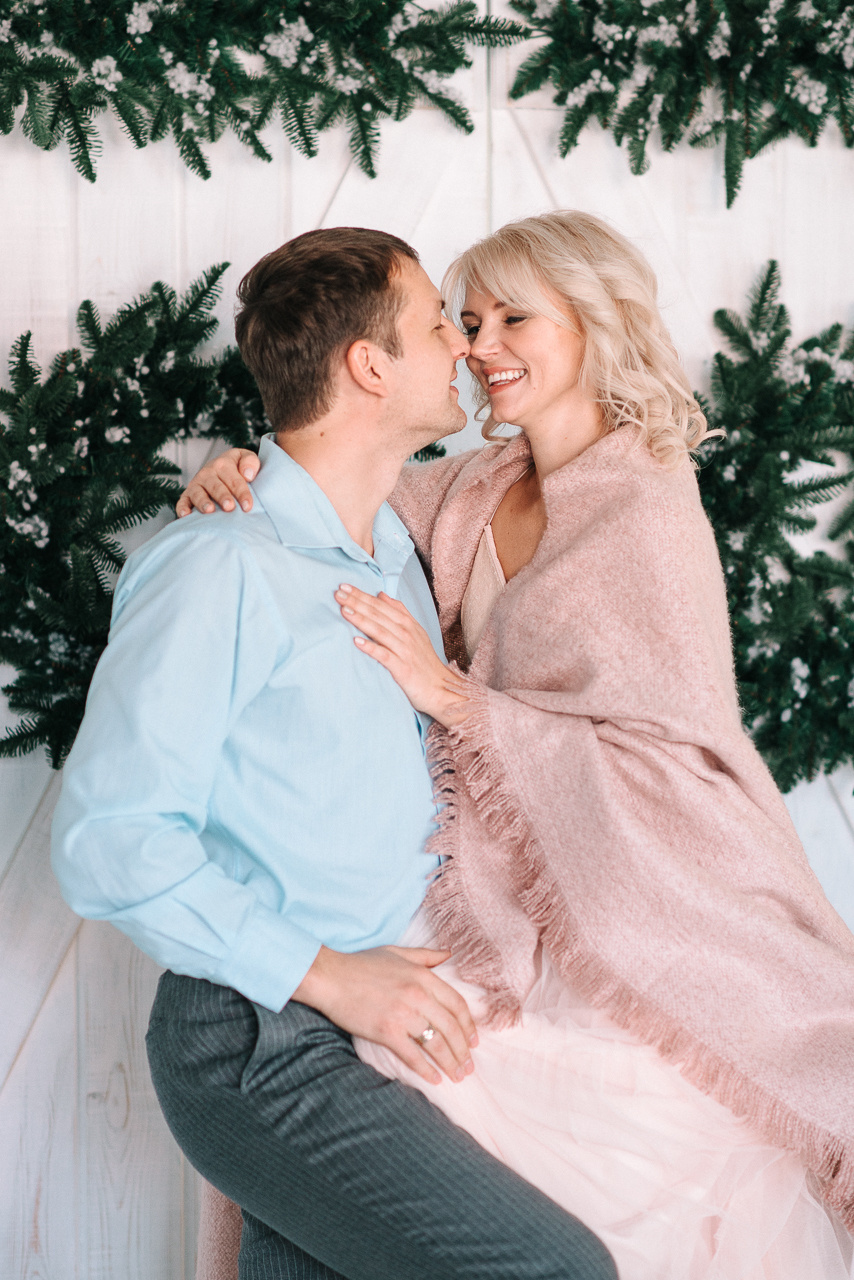 Семейная новогодняя фотосессия. Фотограф Валерия Голубева (Миронова)