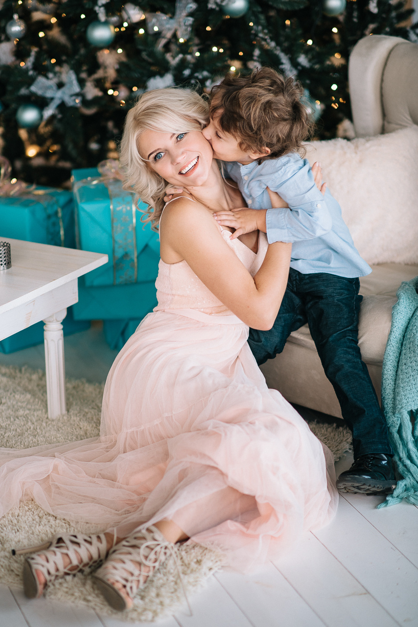 Семейная новогодняя фотосессия. Фотограф Валерия Голубева (Миронова)