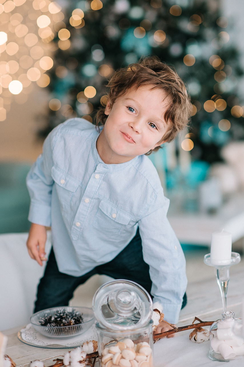 Семейная новогодняя фотосессия. Фотограф Валерия Голубева (Миронова)