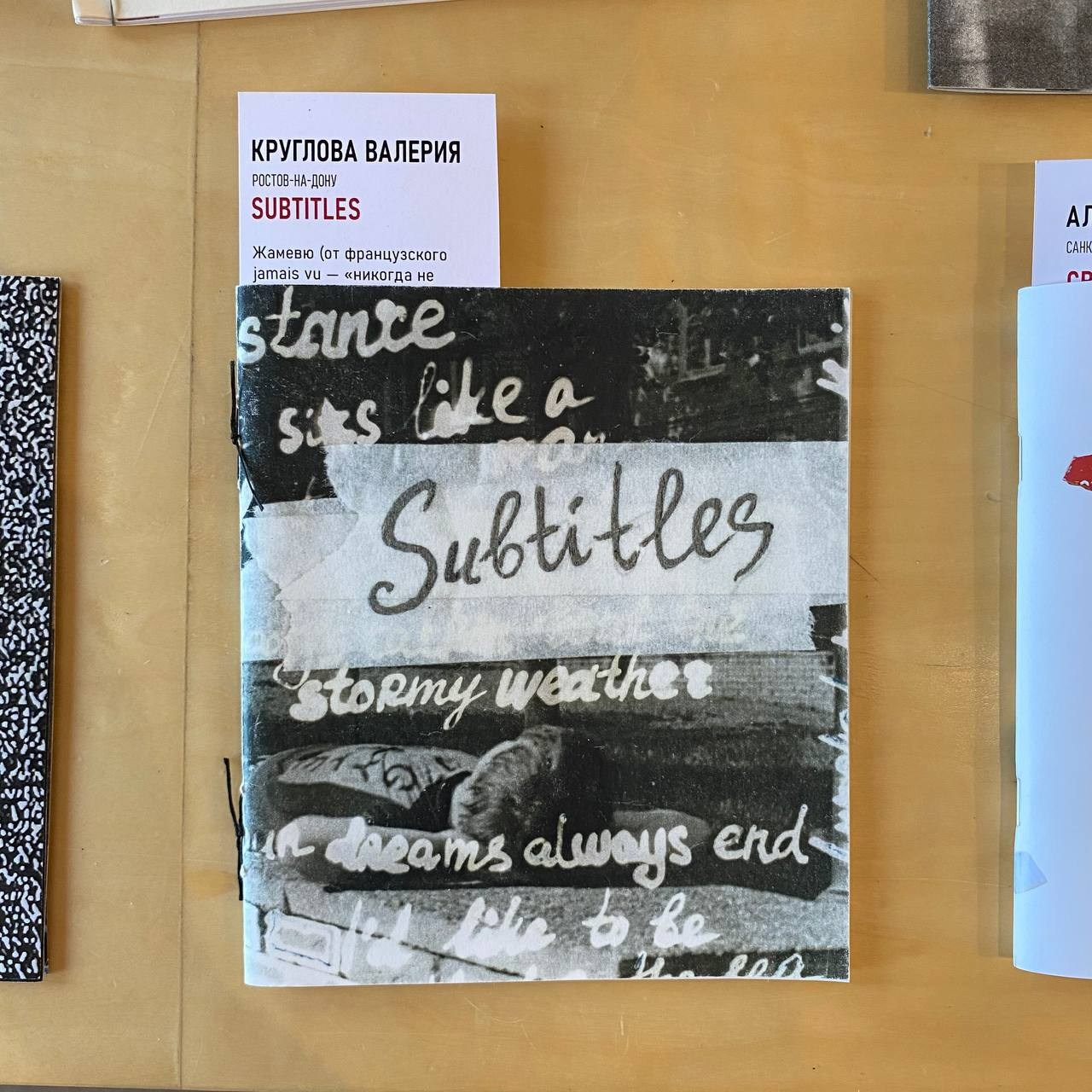 Зин-зин, фестиваль зинов, 5–6 августа 2023, Хабаровск. Лера Круглова