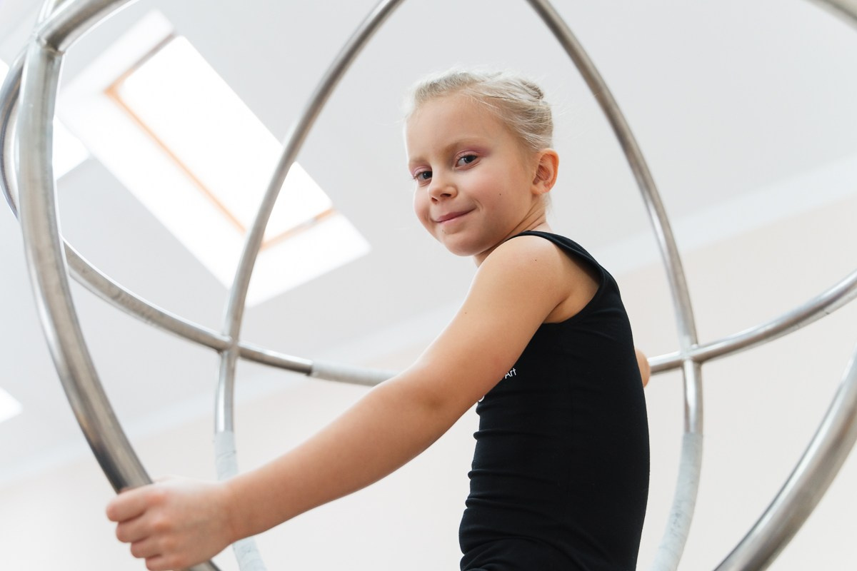 Тренировка в цирковой студии. Репортажный и семейный фотограф в Санкт-Петербурге Тарас Марченко