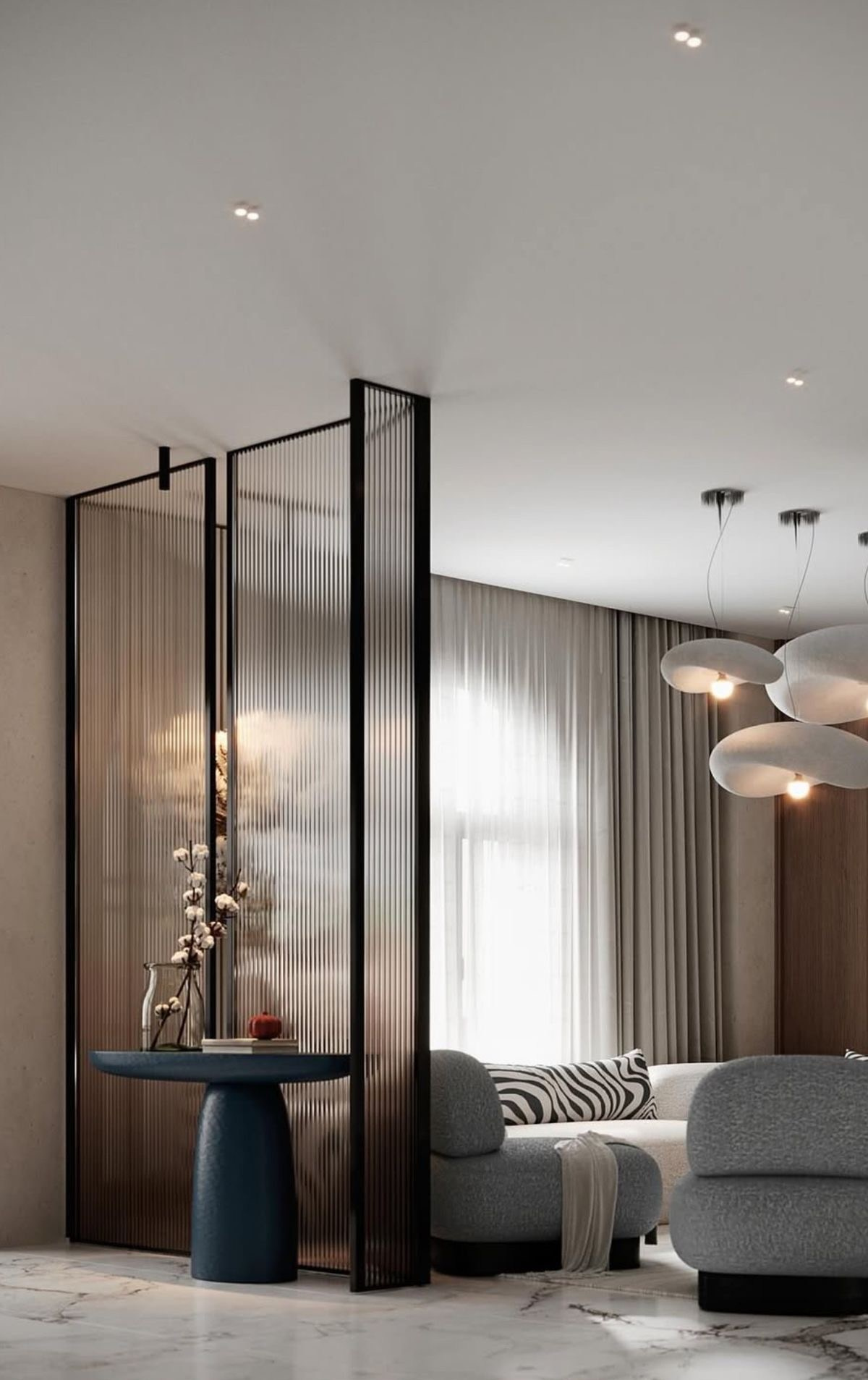 Умное зонирование: функции и эстетика перегородок. Ирина Змазнева_Дизайнер интерьера_Новосибирск