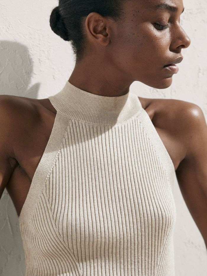 Идея для наряда с платьем миди