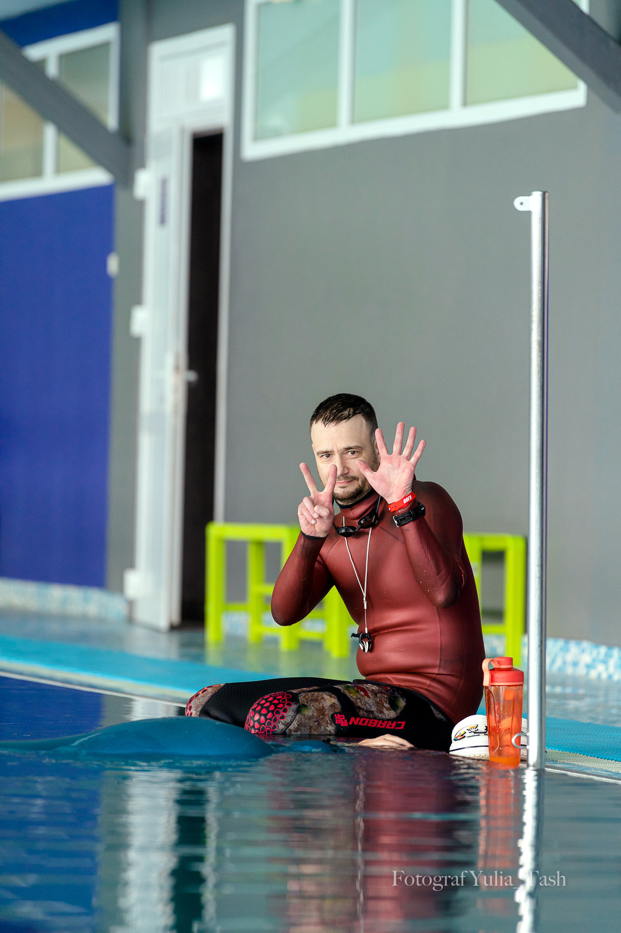 Пятый открытый чемпионат по фридайвингу. Любимый фотограф