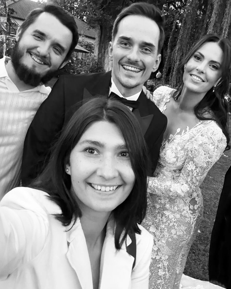 Galina and Nikita Bykovets, a wedding photographer and videographer duo in Germany