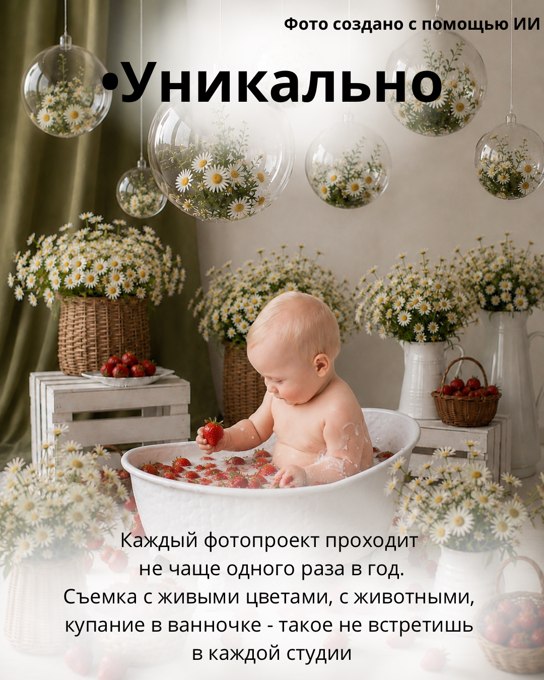 Детские фотопроекты в Краснодаре