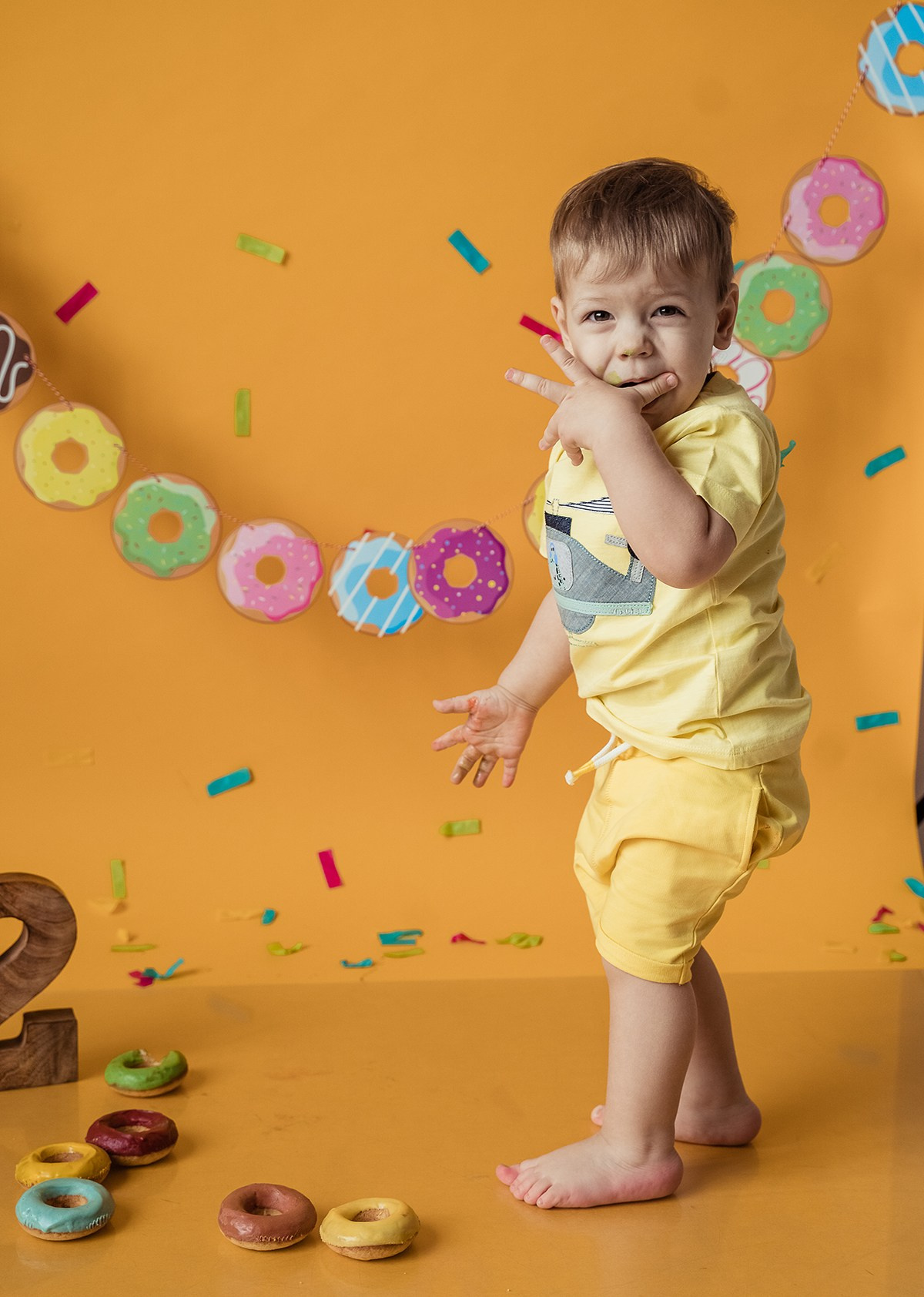 Фотосессия дня рождения в студии