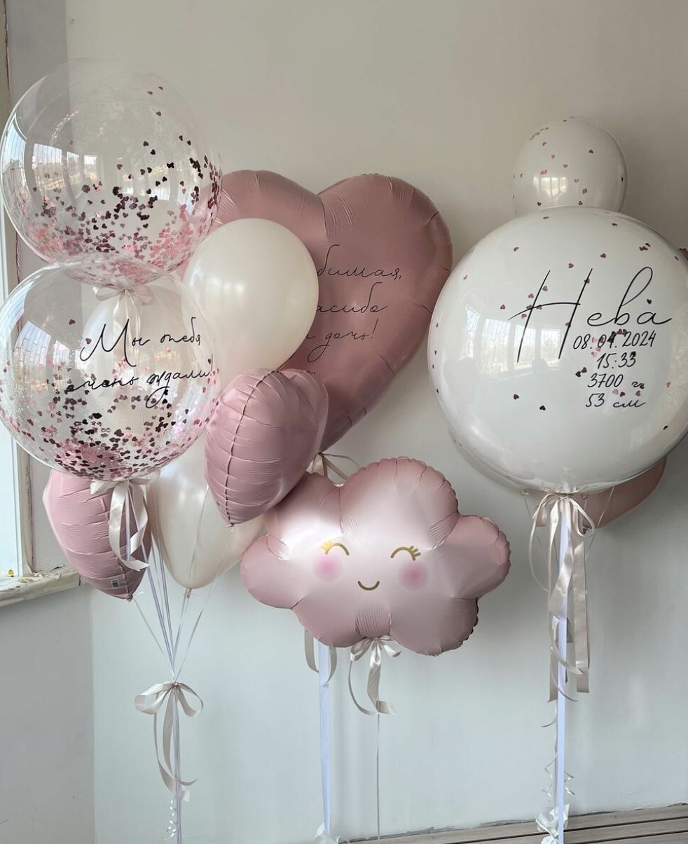 Odalazak iz porodilista prodavnica balona Novi Sad prodavnica balona Beograd. Шары с гелием, фотозоны Нови Сад Белград. Balone i dekoracije od balona Novi Sad Beograd
