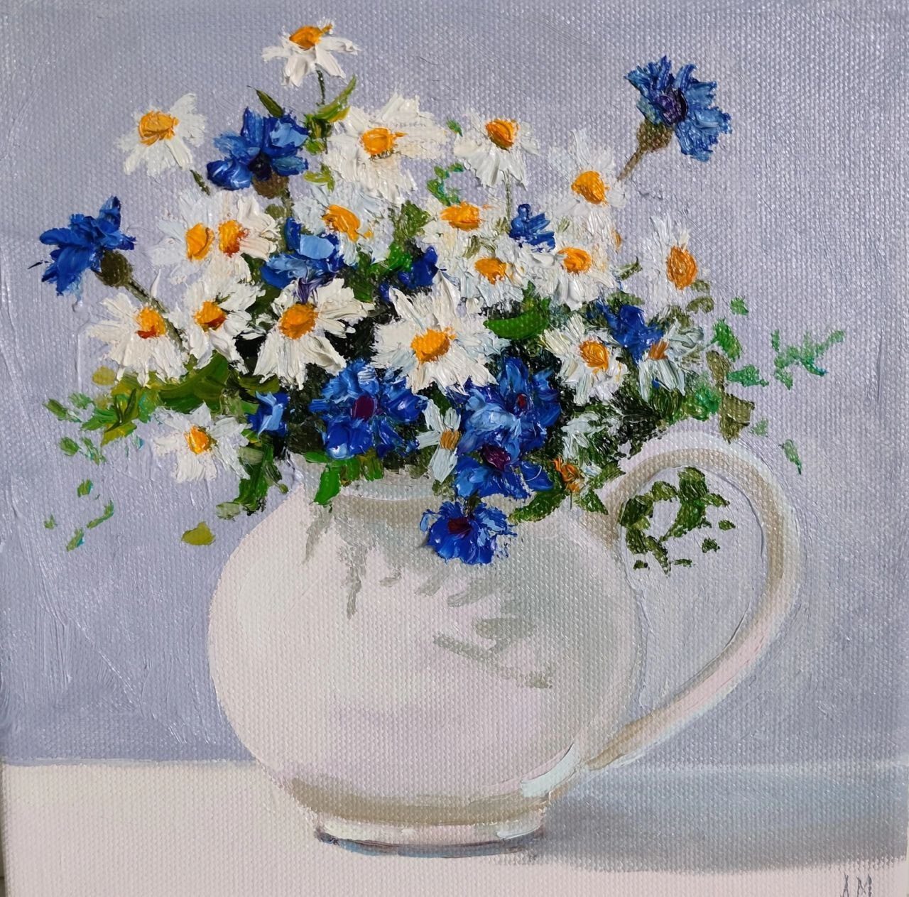 Купить картину с полевыми цветами в Саратове