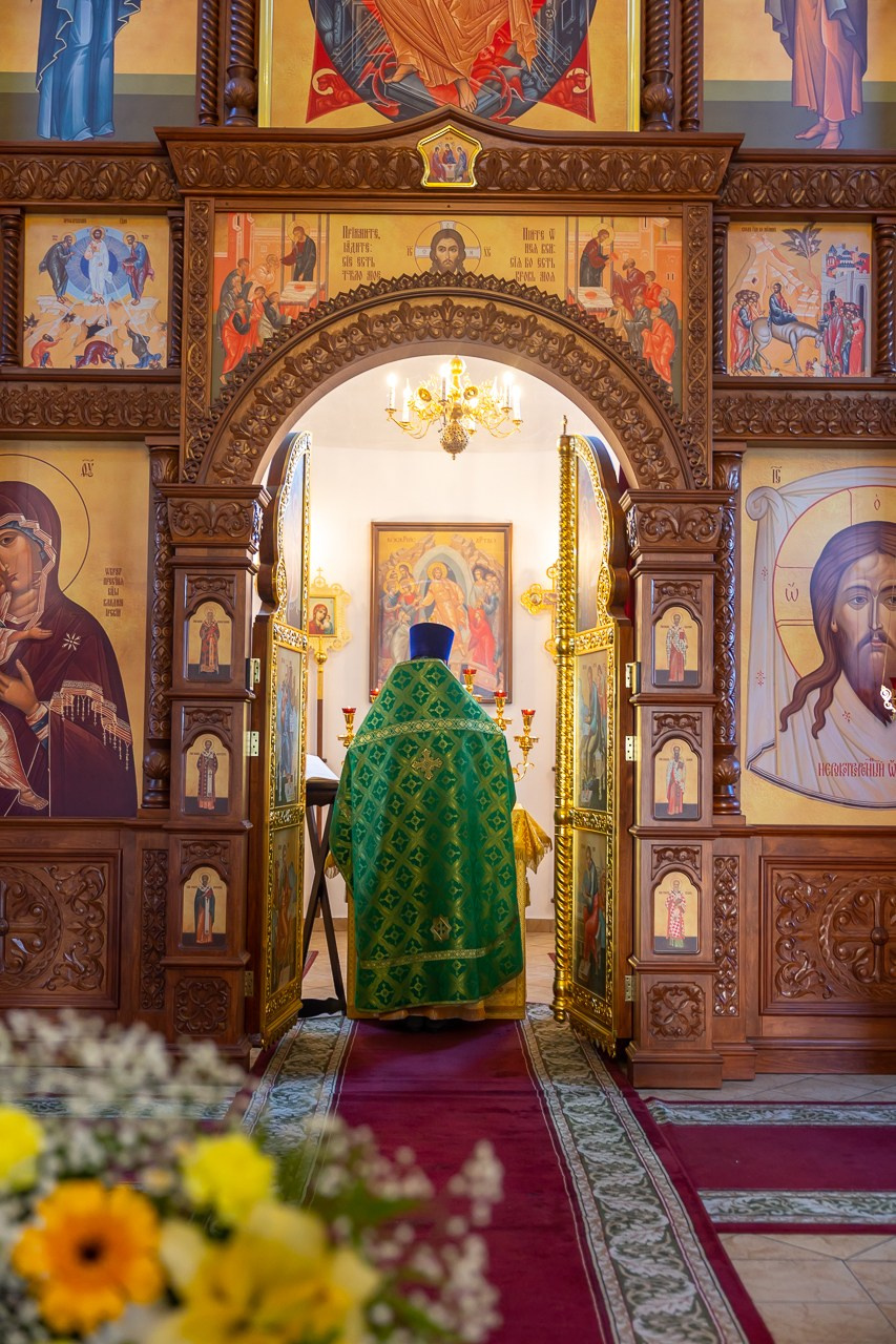 Малый престольный праздник храма. Саратовское Северо-Западное благочиние