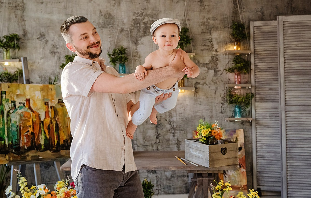 Семейная фотосессия в студии москва
