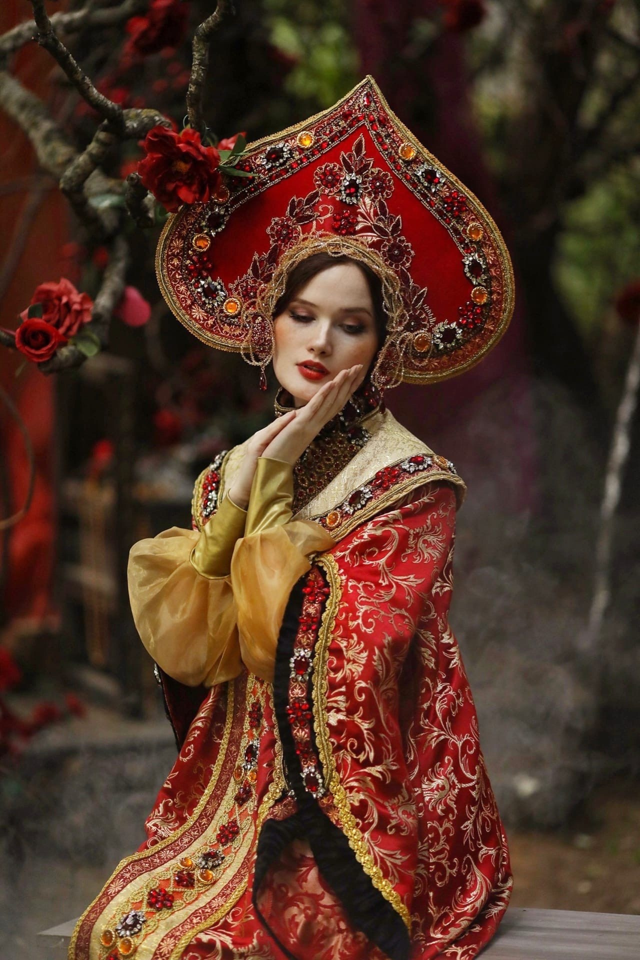 Любава. Русские народные костюмы в Москве