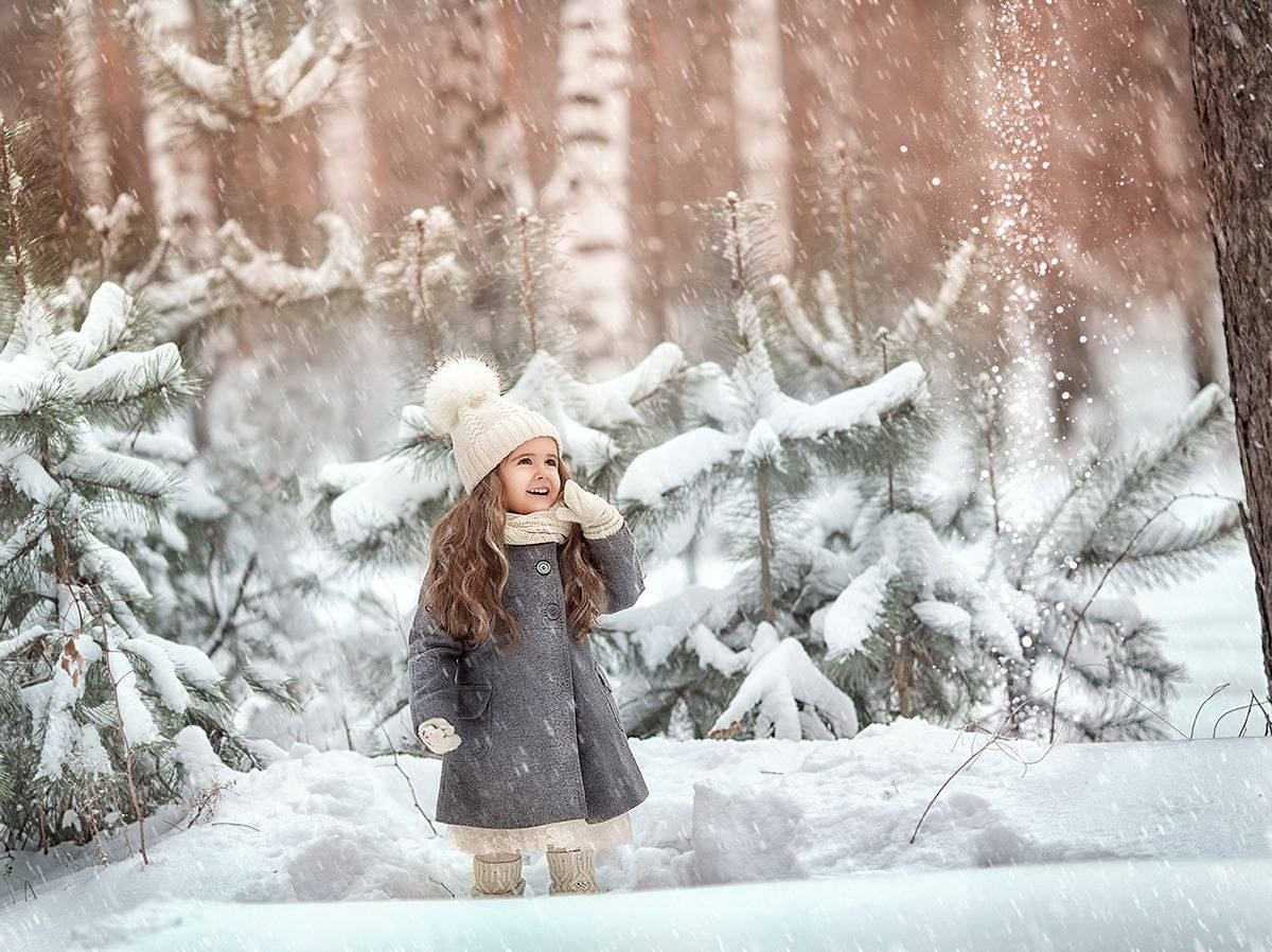 Курс «Зимняя фотография». Детский и семейный фотограф Елена Михайлова в Москве