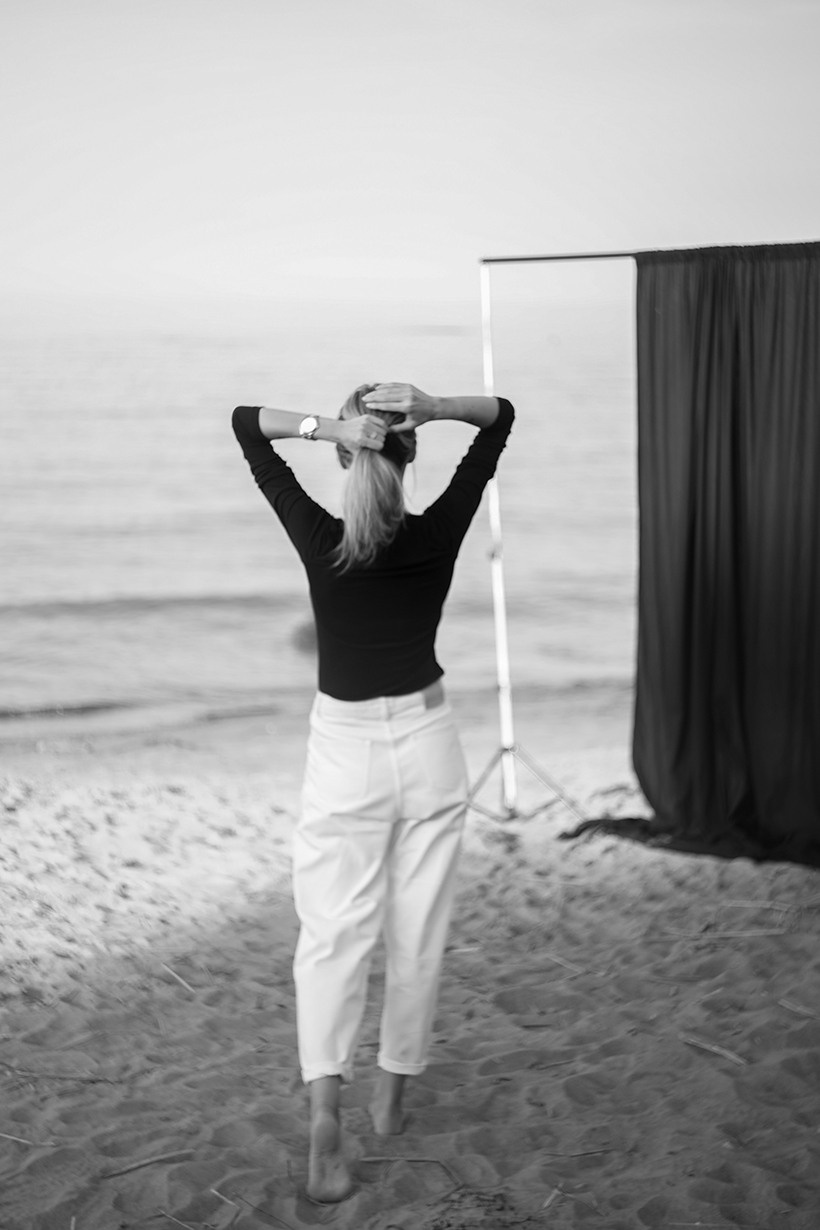 Портретная фотосессия на финском заливе в Санкт-Петербурге. Фотограф Мария Морозевич в Санкт-Петербурге