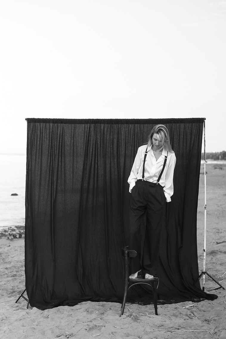 Портретная фотосессия на финском заливе в Санкт-Петербурге. Фотограф Мария Морозевич в Санкт-Петербурге