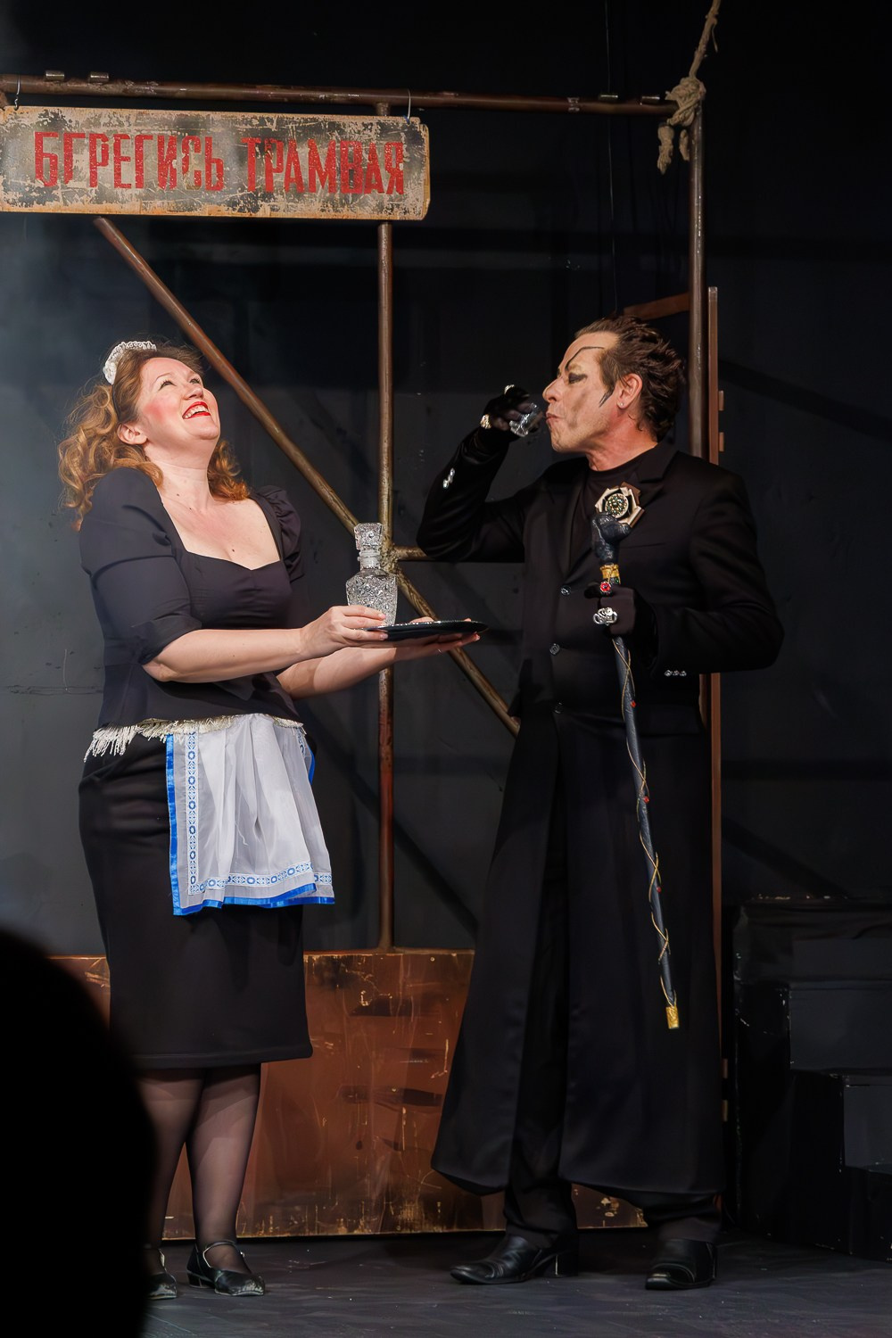 Спектакль «Мастер и Маргарита» в театре дома Булгакова. Семейный и свадебный фотограф в Москве и Домодедово Анна Авилочкина