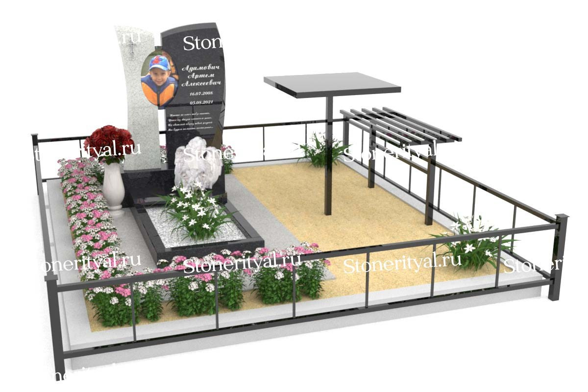 Семейные памятники. Изготовление и установка памятников в Москве и МО