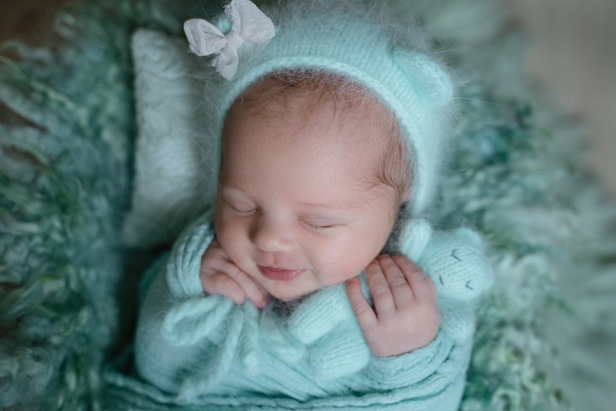 Фотосессия новорожденного в Москве