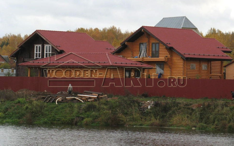 «Малые вяземы» 206 кв. м. Проекты деревянных домов