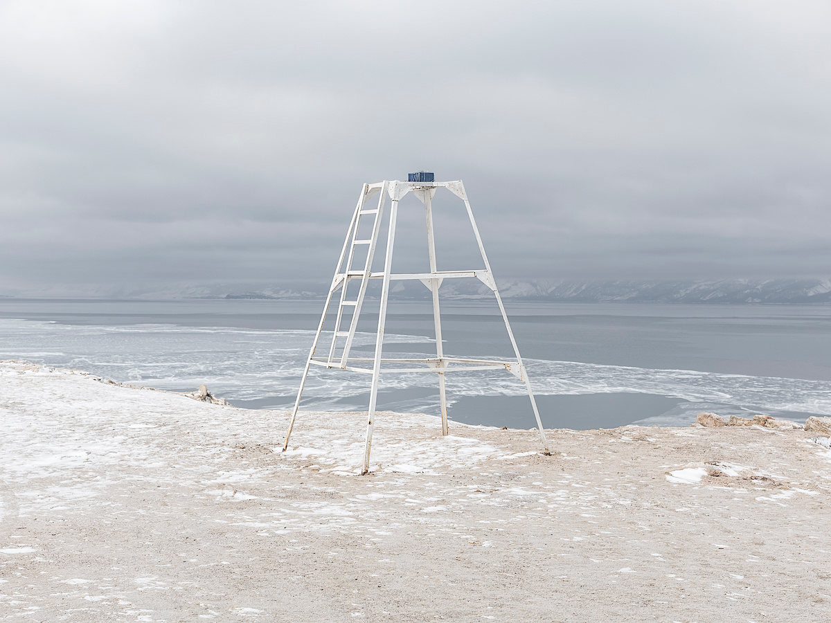 Lighthouse. Village Khuzhir, Olkhon Island, Irkutsk Region, Russia, 2015