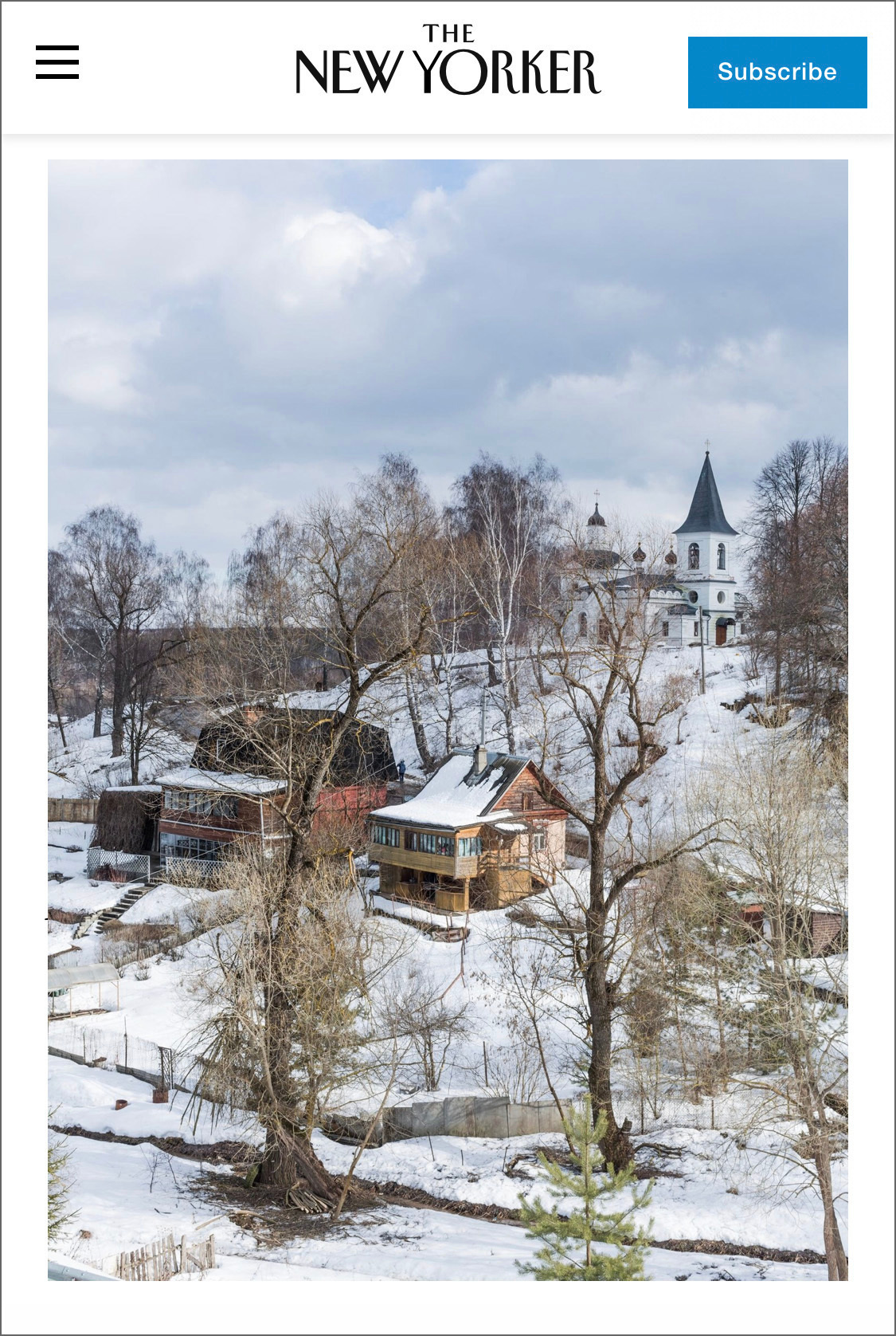 Portraits and landscapes for The New Yorker. Elena Anosova is an award-winning visual artist