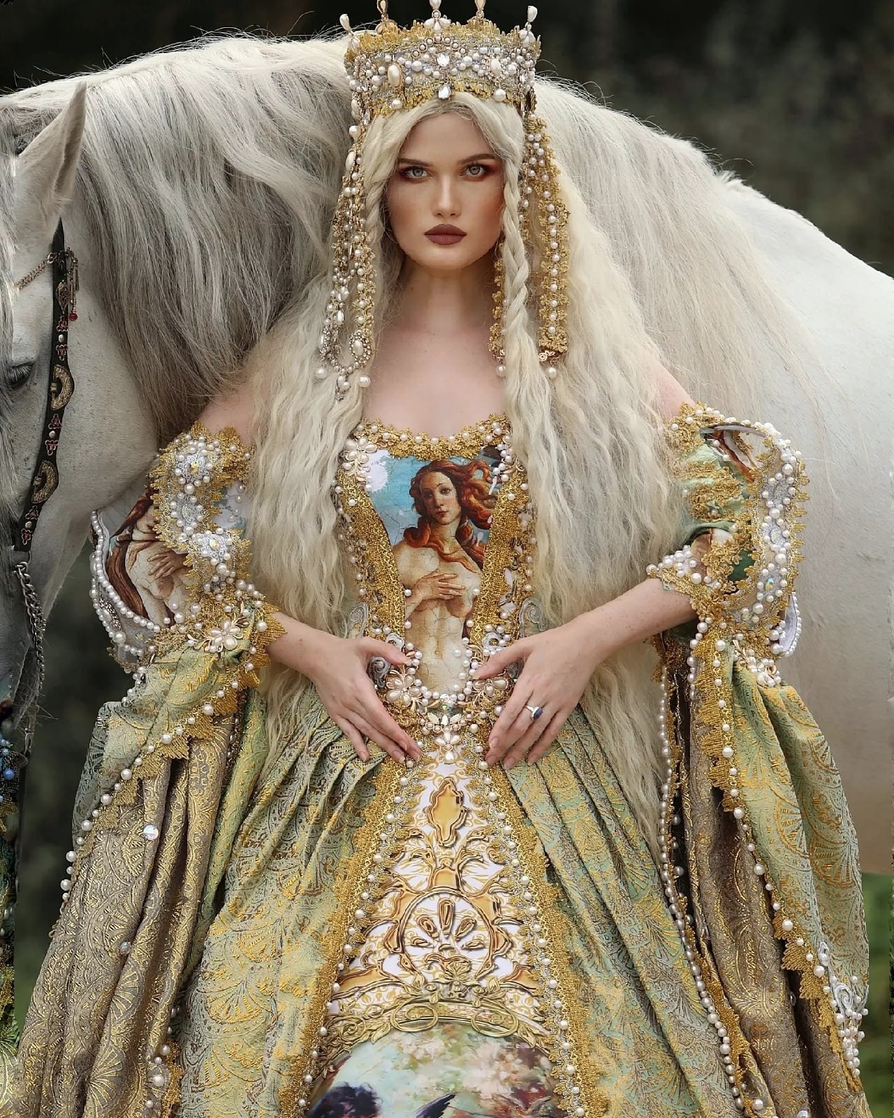 Императрица. Русские народные костюмы в Москве