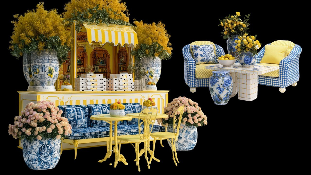 Разработка концепции декора для ресторана Tutto Bene для Шакировой Юлии. Главная