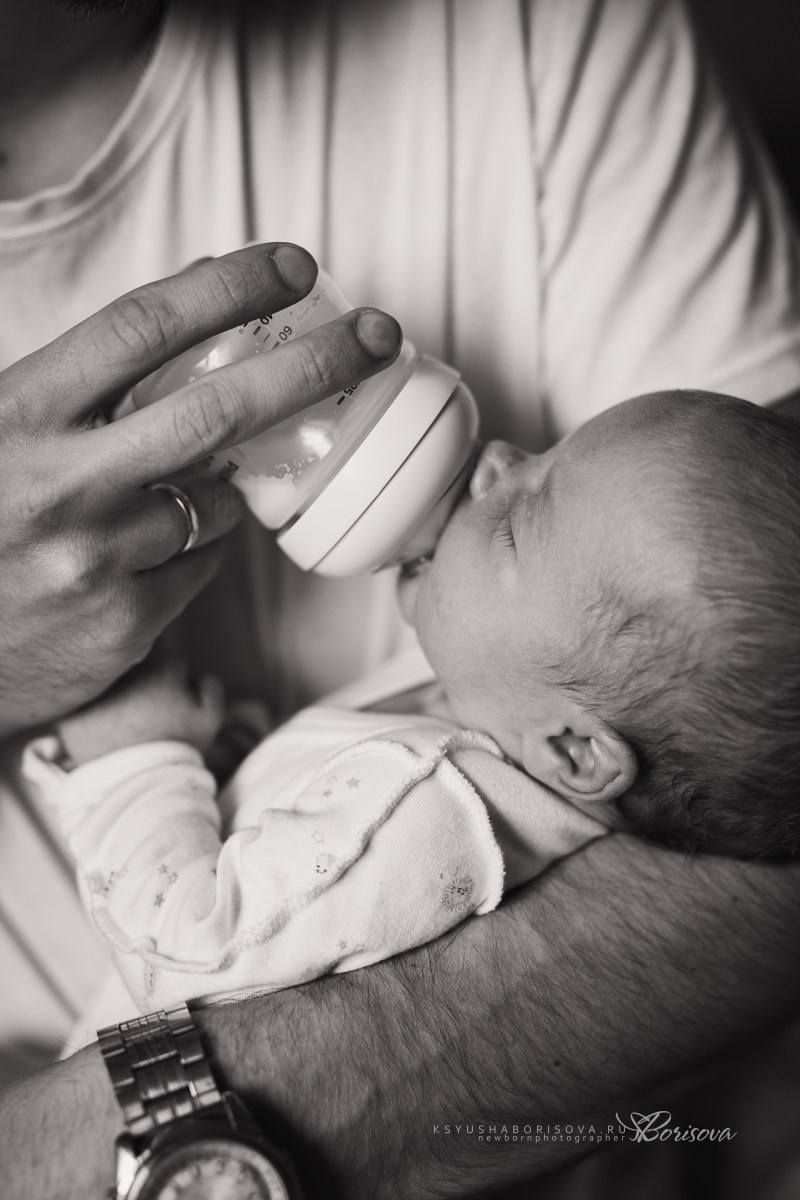 Фотосессия дома с новорожденным. Фотограф новорожденных в Магнитогорске Ксюша Борисова