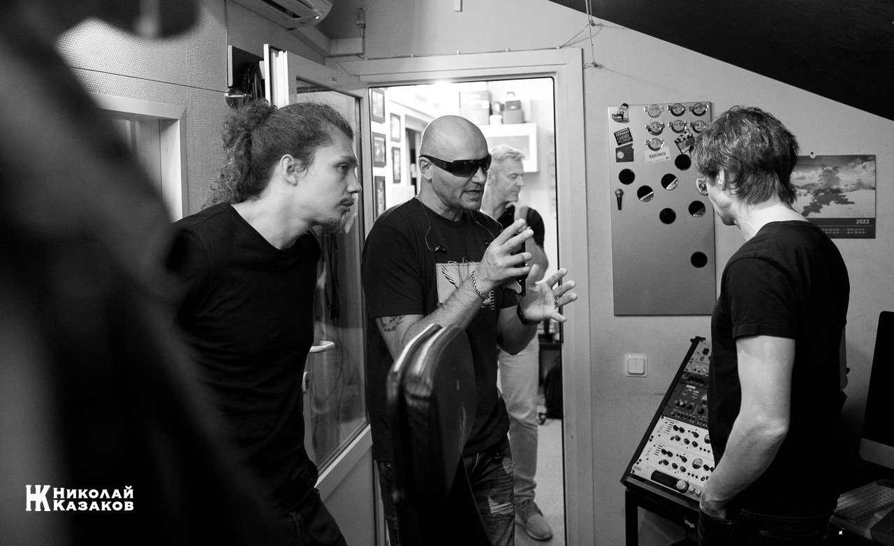 Репоптажная съемка бэкстейджа на студии звукозаписи. Николай Казаков. Профессиональный фотограф. Преподаватель фотографии