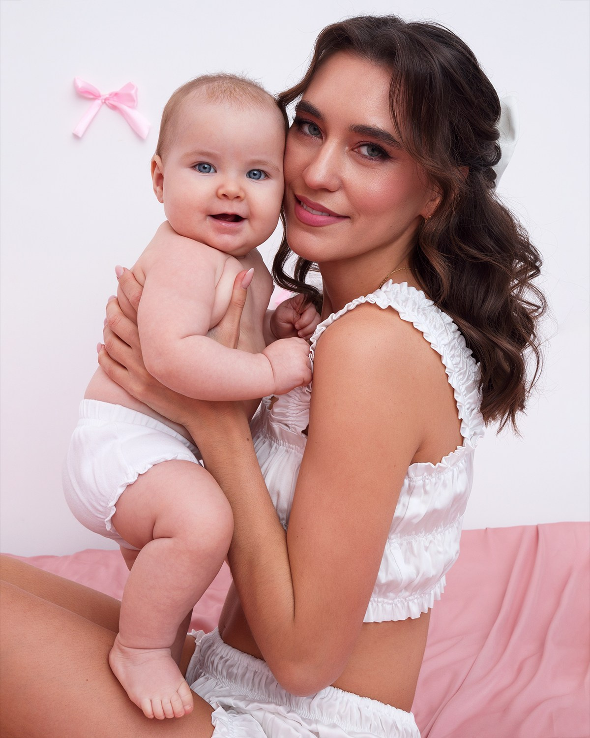 Фотосессия мамы с дочкой. Фотограф беременности, фотограф новорожденных Анна Нельзина