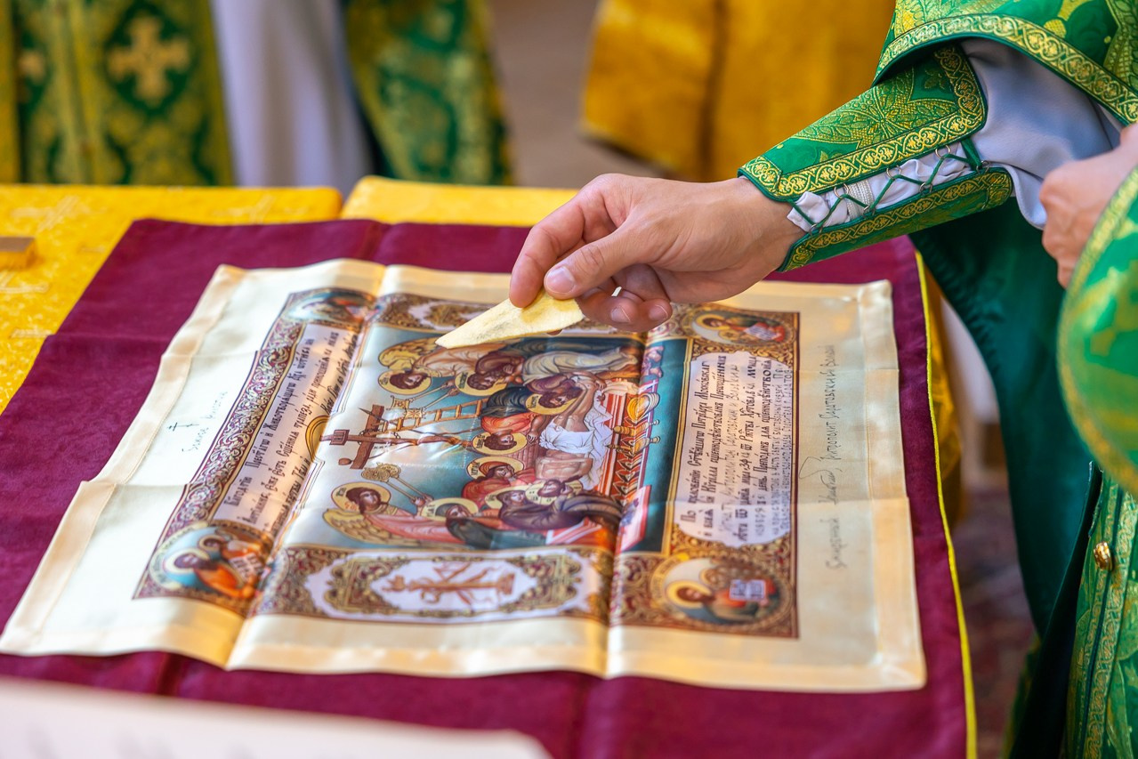 Малый престольный праздник храма. Саратовское Северо-Западное благочиние