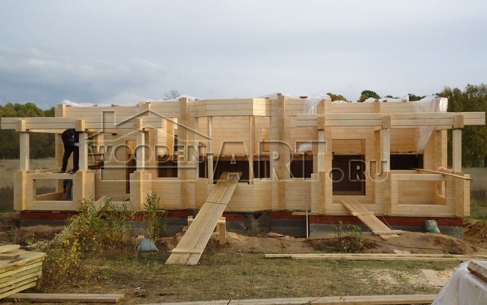 «Александров» 223 кв. м. Проекты деревянных домов