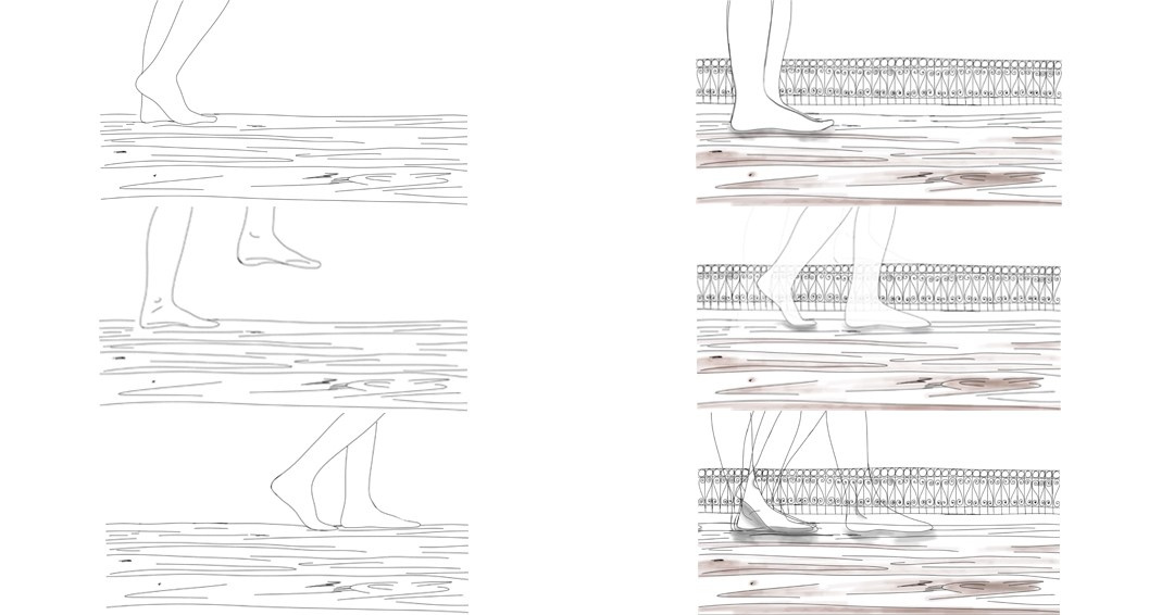 Video art concept for the exhibition