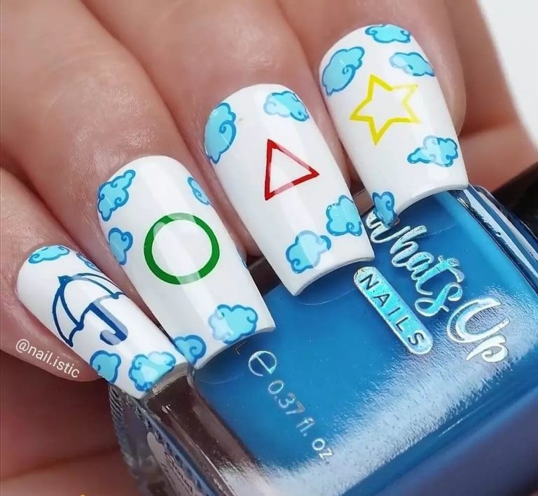 Squid Game Маникюр: Варианты Дизайна Ногтей. Школа для девочек во Владивостоке — Само Совершенство