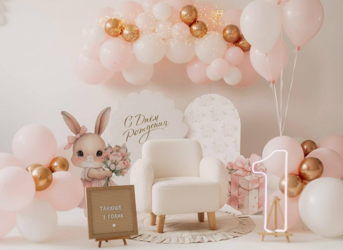 Детская фотосессия. Фотосессия на годик. Годовасие. Фотостудия «Птичка» Мытищи,